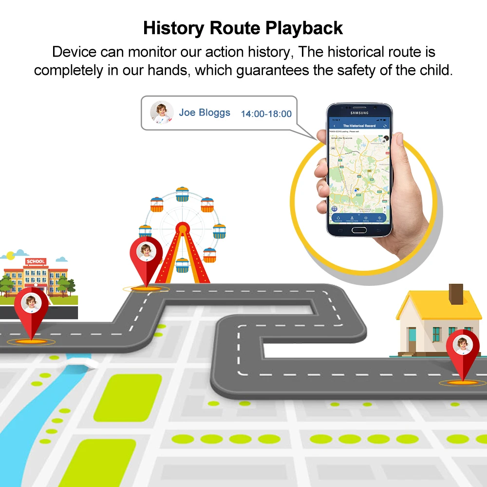 

Kids GPS Tracker Car GPS Mini Tracker TK921 Realtime Location Tracker SOS Children GPS Tracker Upgraded Free APP