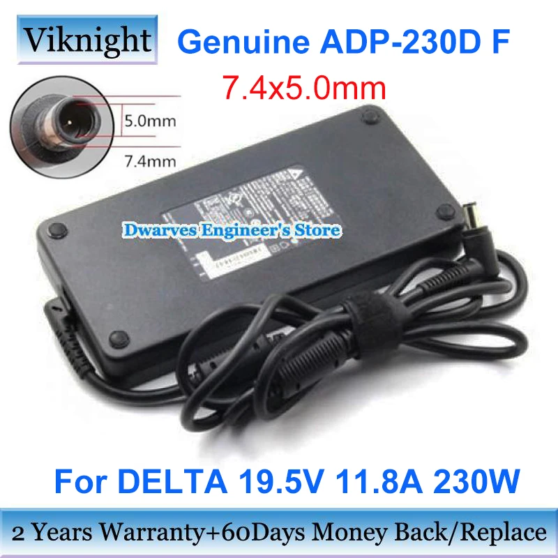Тонкий Delta ADP 230D F 19 5 V 11.8A ноутбук Мощность адаптер 230W 230EB T для MSI WT72 6QME332SR42BW 1762 GT70 16F3