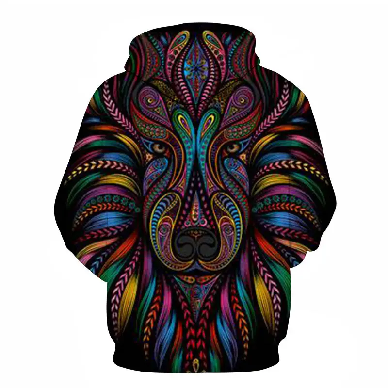 

Men's Fashion Casual Dark Style 3D Printing Pattern Sweatshirt 2021 Men's and Women's Four Seasons Sweatshirt