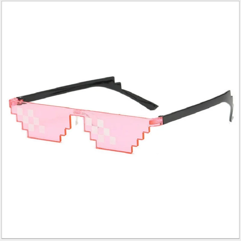 Очки мужские/женские/мужские 8 бит кодирование пикселей | Тематическая одежда и