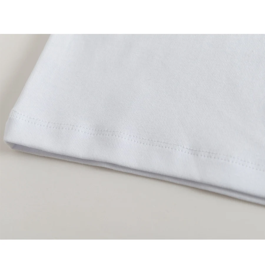 

21 Fashion Women's T Shirt Summer Casual Loose Short Sleeved O-Neck Little Moon EmbroideryTop women Loose Top T-Shirt