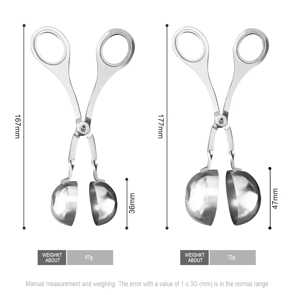 XYj сделай сам устройство для приготовления фрикаделек совок пищевой класс 304