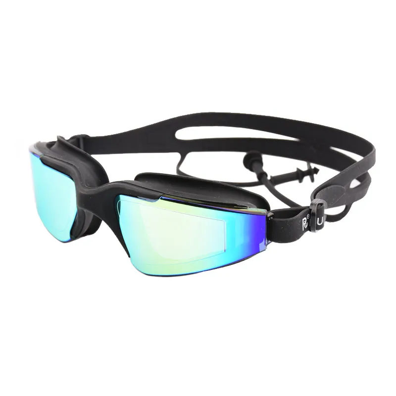 Взрослый Плавание ming очки в большой оправе ушной Профессиональный Анти туман Для