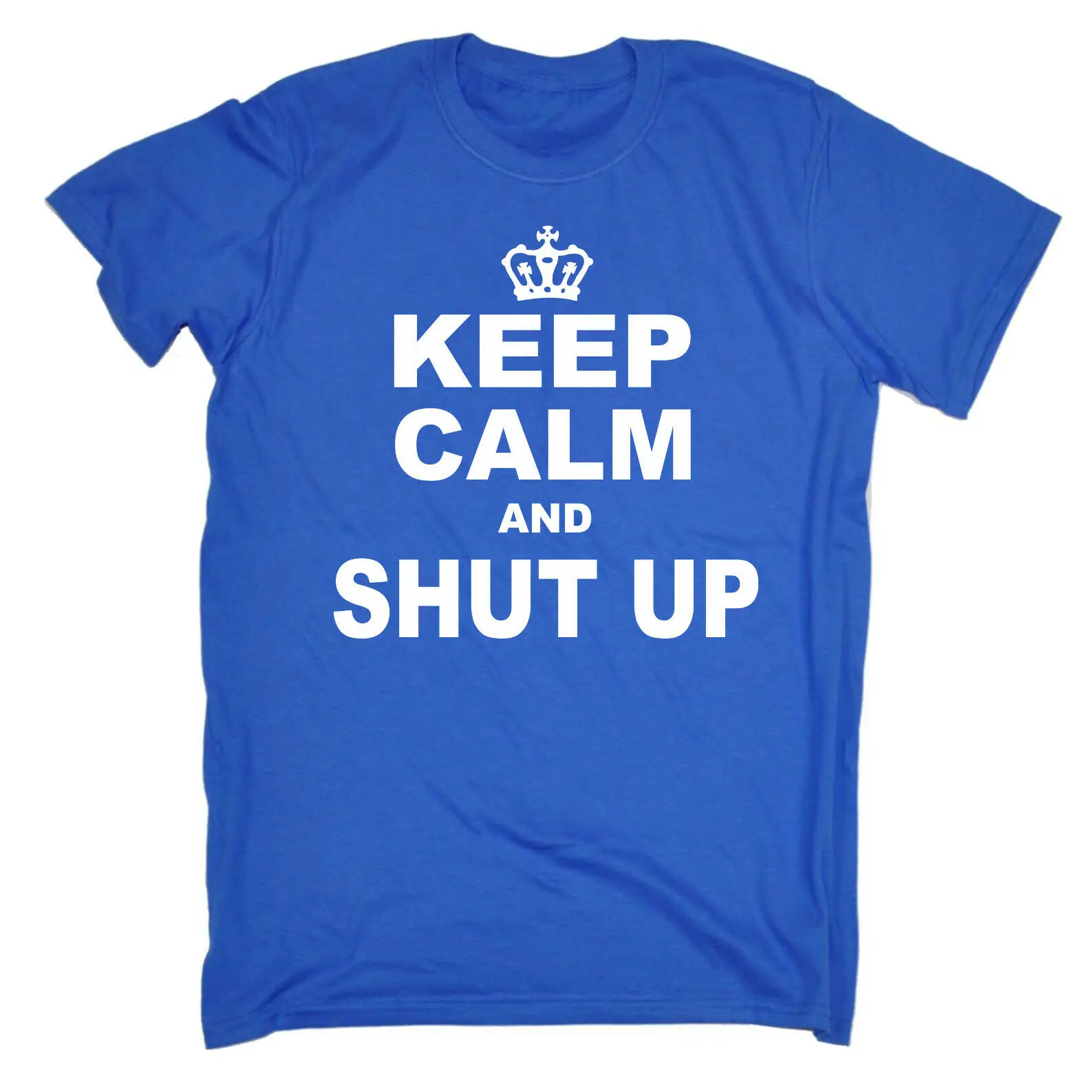 

Забавная Мужская футболка, футболка с надписью Keep Calm, Короткая Повседневная футболка из 100% хлопка с круглым вырезом
