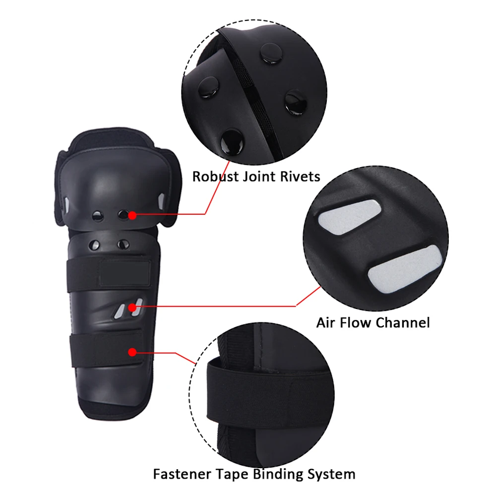 

Motorcycle Knee Pads Motocross Knee Protector Guard Moto Knee Protector Protective Gear Elbow Pad Motorbike Riding Protection