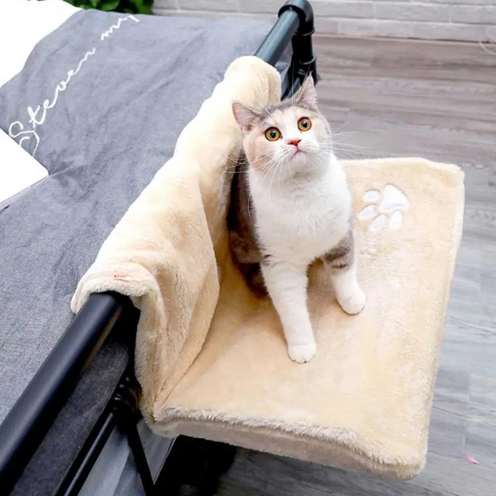 Portable Cat Seat Window Mount Pet Hammock Comfortable Bed Mat Removable Cute Hanging Beds Set | Дом и сад
