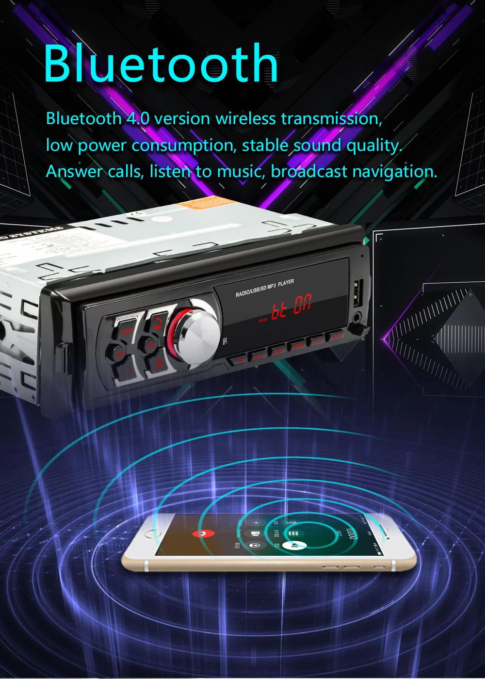 Автомагнитола MLOVELIN 1 Din стерео аудио MP3 MP5 Автомобильная Bluetooth Камера заднего вида