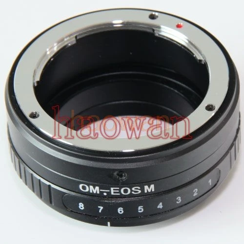 

om-eosm tilt adapter ring for olympus om Mount lens to canon eosm EF-M eosm/m1/m2/m3/m5/m6/m10/m50/m100 mirrorless camera
