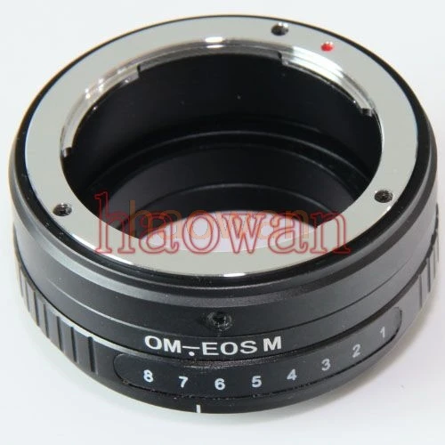Om eosm Наклонный адаптер кольцо для olympus om Крепление объектива к костюму canon EF M