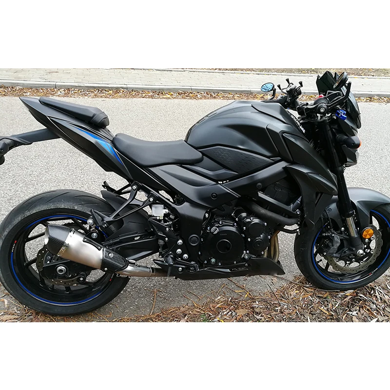 GSXS 750 GSXS750 18 19 мотоцикл Выхлопная Модифицированная средняя Соединительная труба