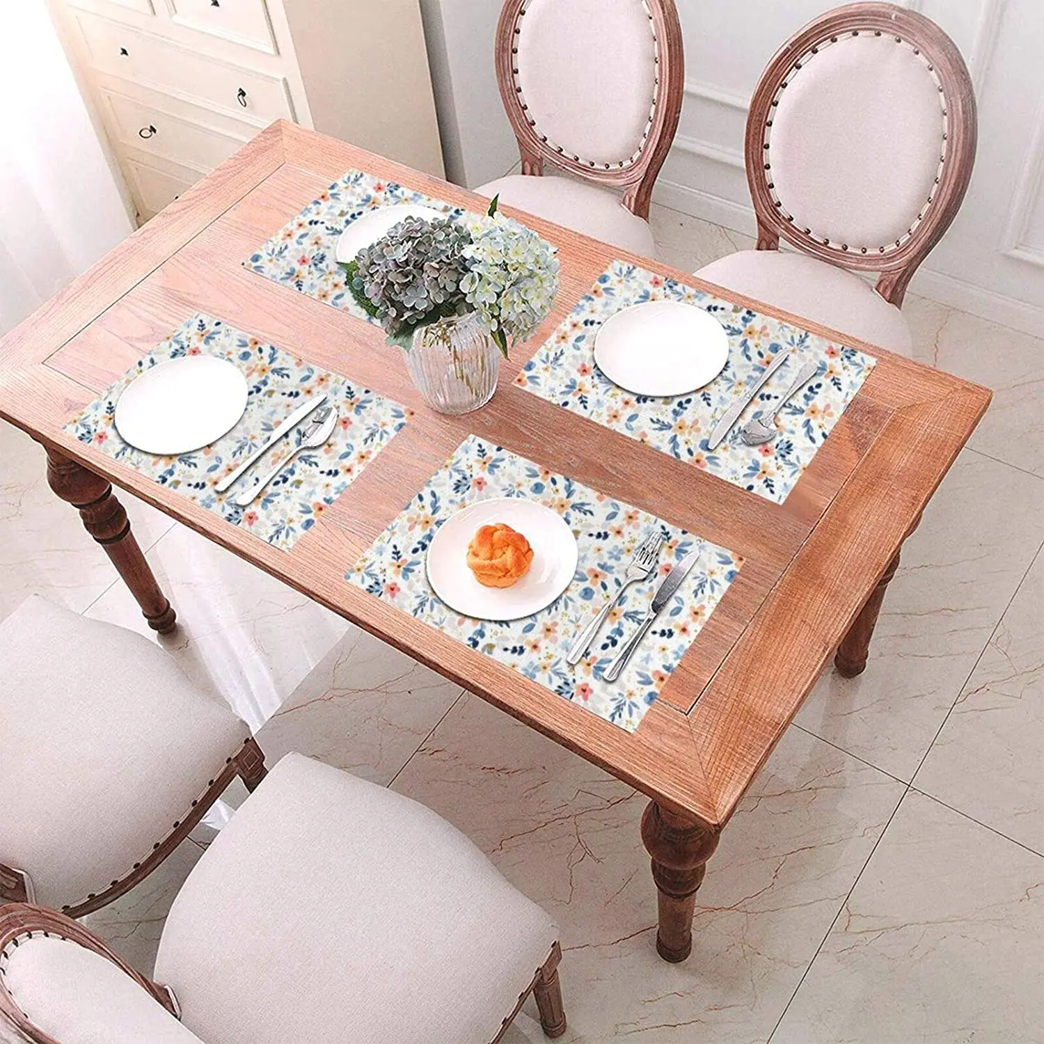 

4-piece PVC placemat setkitchen accessories, Placemat table,kitchen gadget sets,Coasters,Mat,Gadgets for kitchen