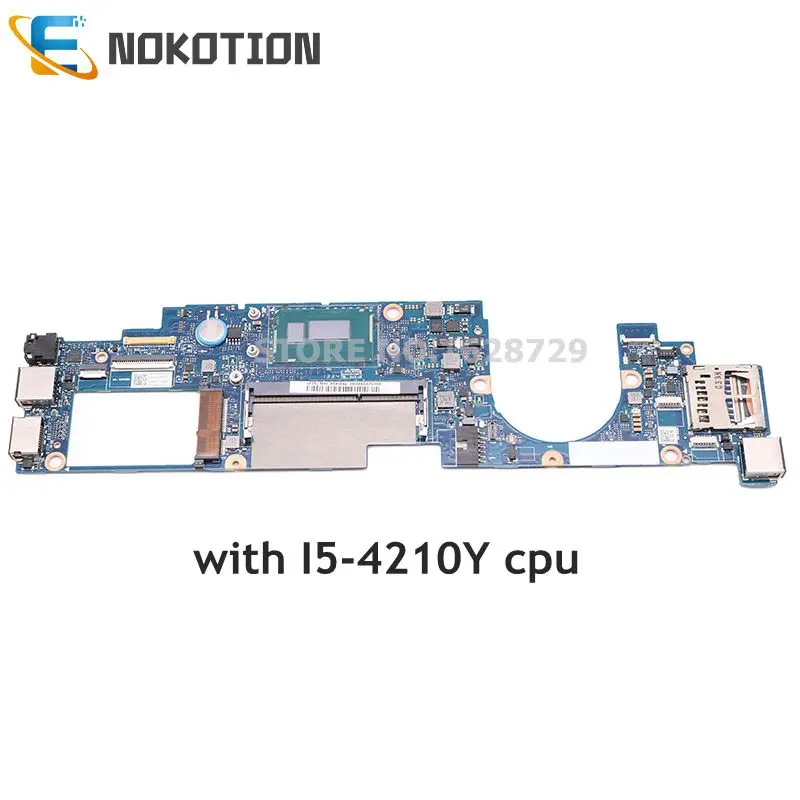 NOKOTION материнская плата для ноутбука Lenovo Yoga 11S IFI 11 6 &quotSR191 I5 4210Y 1 5 GHz CPU FRU 90004935 AIUU0 NM