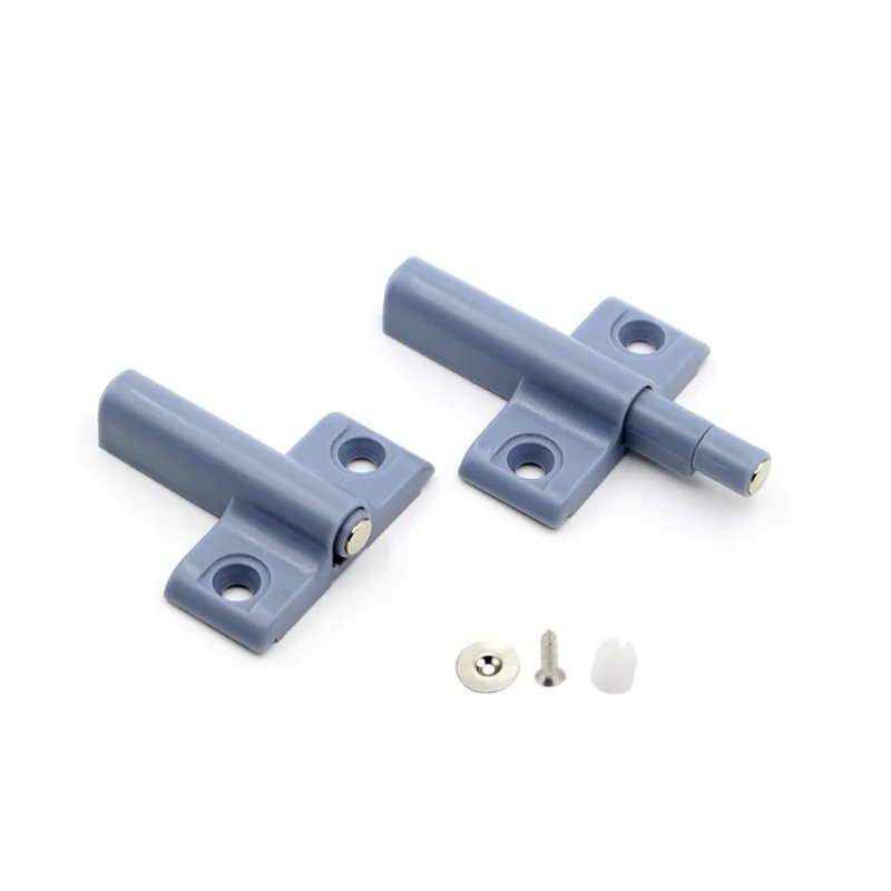 

10pcs/lot Kitchen Cabinet Catches Door Stop Drawer Soft Closer Wardrobe Damper Plastic Short Buffer With Screws