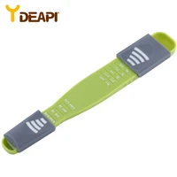 ydeapi measure cup double end eight stalls adjustable scale measuring spoons metering spoon baking tool kitchen accessories