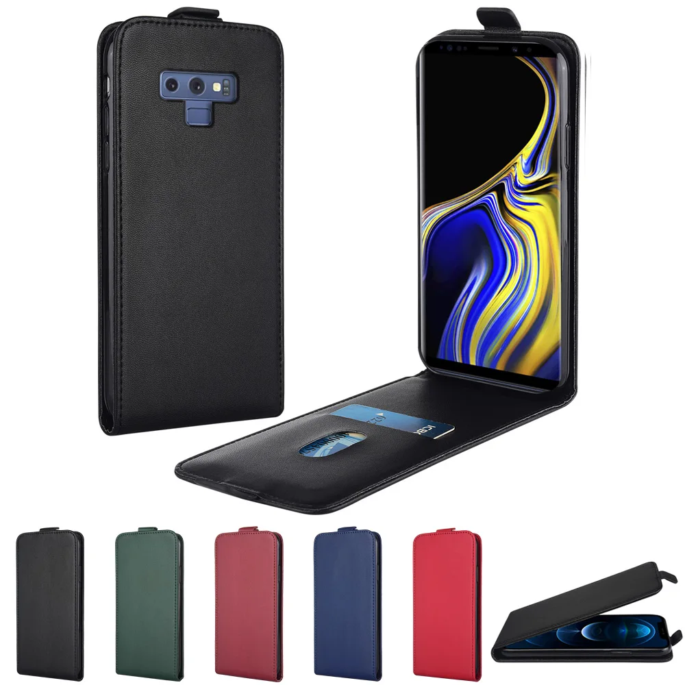 Чехол-книжка для Samsung A22, A6, A8 Plus, A7, A9, F41, G530, G531, G361, G360, J2 Pro, J3, Note 10 Plus Lite, 9, Note20 Ultra, кожаный