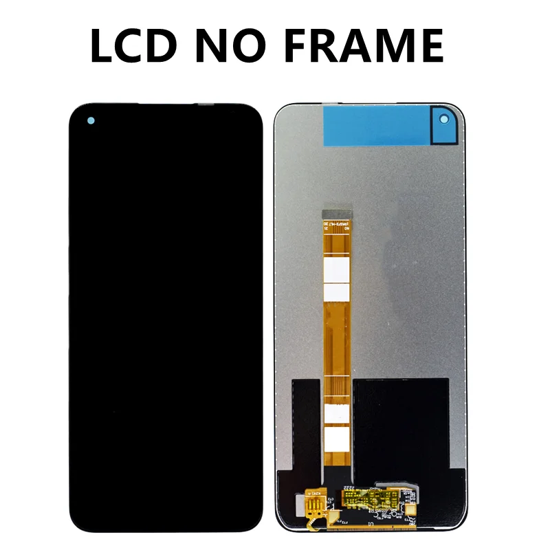 100 original lcd for realme 7i lcd display screen for rmx2103 snapdragon 662 lcd display screen digitizer repair parts free global shipping