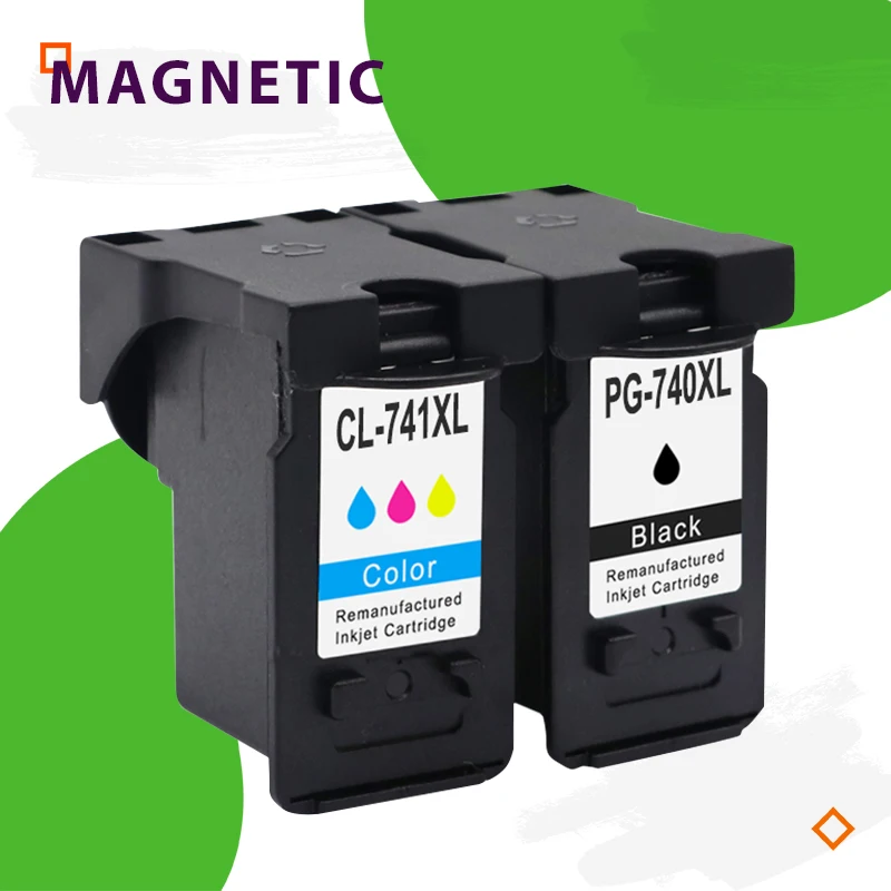 2x PG740 CL741 совместимый чернильный картридж для canon PG 740 CL 741 Canon Pixma MX517 MX437 MX377 MG3170 MG2170