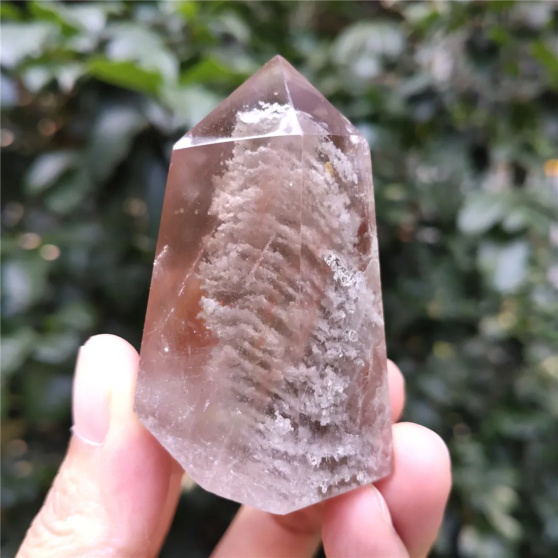 Кристал-фантом башня каменный остров Wicca Декор натуральный кварц кристаллы Cristal Pierre Naturelle Cristaux для исцеления чакр с помощью рейки