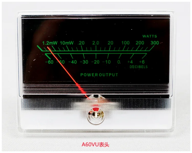 

Square High Precision VU Meter Head Power Amplifier Level Meter Preamp Tube Bile Machine DB Sound Pressure Meter Strap Backlight