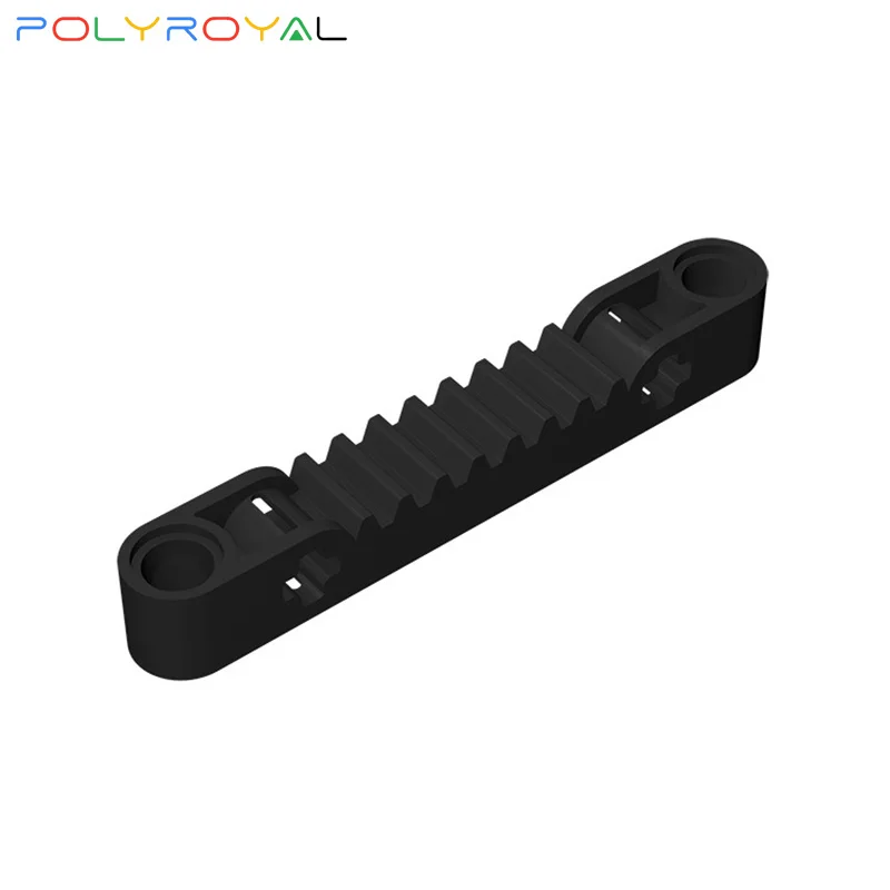 

Building Blocks DIY 1x7 Gear bar with shaft bolt hole 10 PCS Parts Compatible Assembles Particles Educational Toys 87761