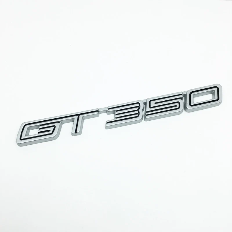 3D наклейки для автомобиля металлический логотип GT350 GT 350 автомобильный Стайлинг