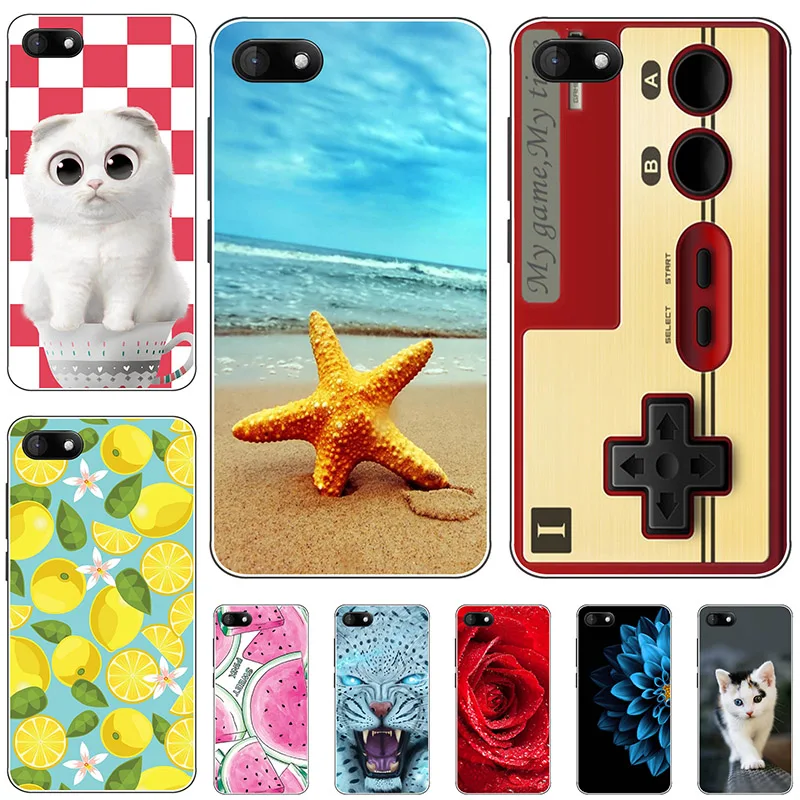 Силиконовый чехол для телефона Wiko Sunny 3 Sunny3 Mini Plus, с рисунком