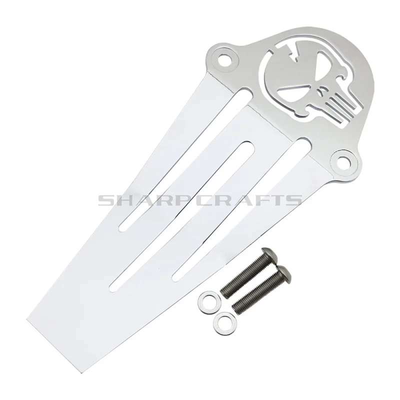 Мотоциклетная хромированная крышка вала привода черепа для Yamaha Dragstar V Star XVS650 ྞ