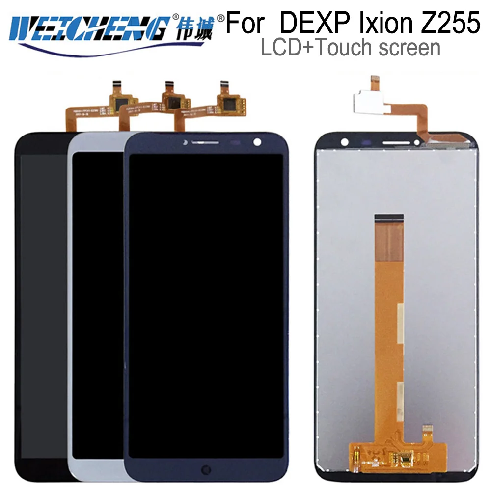 ЖК-дисплей для DEXP Ixion Z255 кодирующий преобразователь сенсорного экрана в сборе