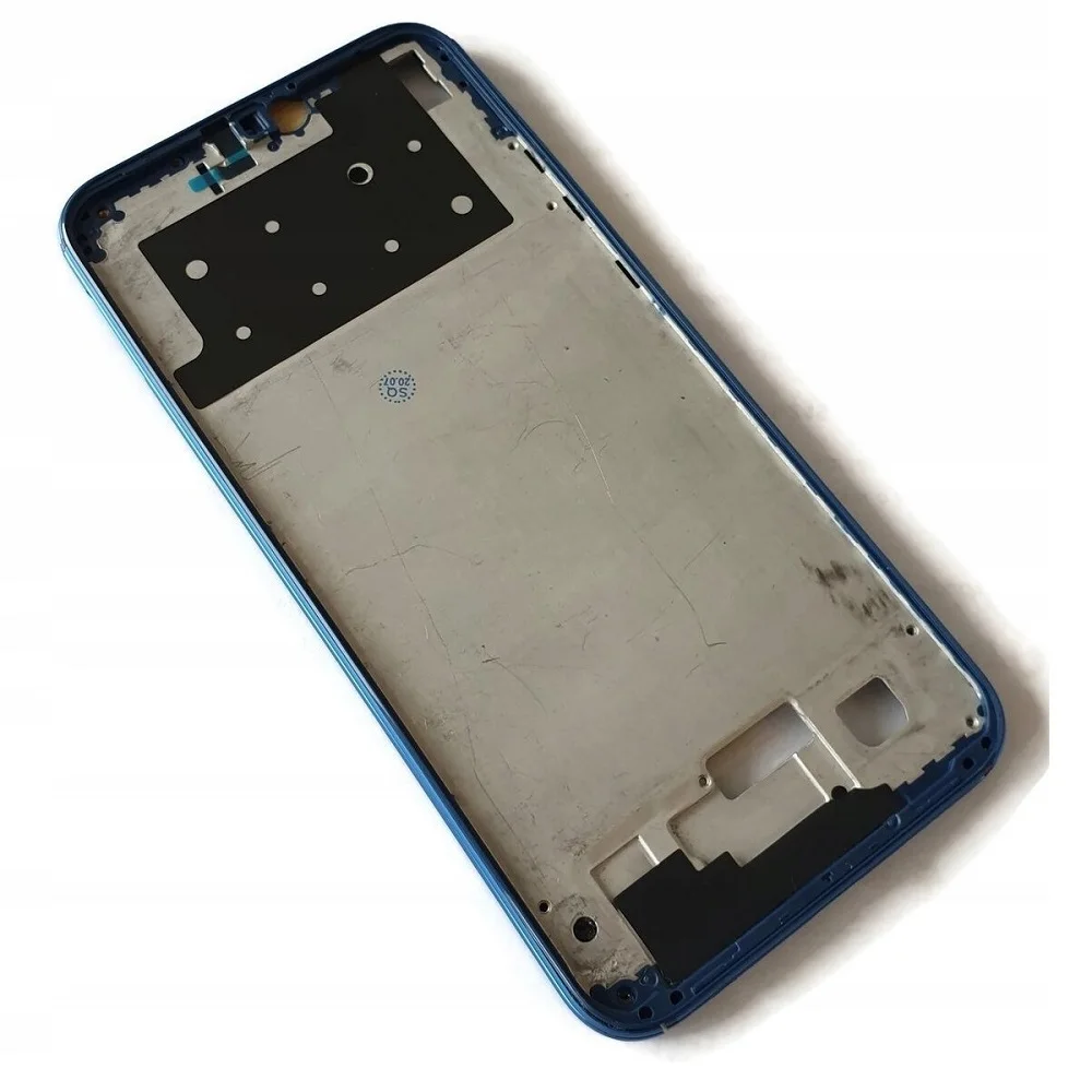 

Для Huawei P20 Lite/Nova 3E черный/синий/розовый цвет передняя рамка корпуса с сеткой для наушников Запасная часть