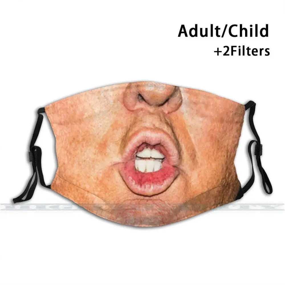 

Donald Trump Facemask Fashion Print Reusable Funny Pm2.5 Filter Mouth Face Mask Face Mask Cute Funny Dust Fashion