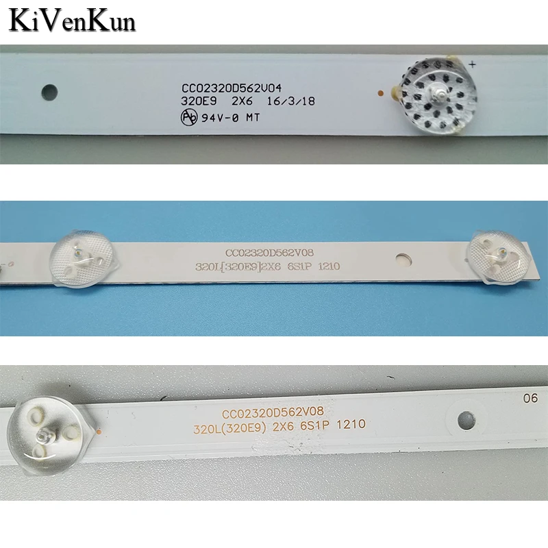 ТВ Светодиодная лента-подсветка для Starwind SW-LED32R301BT2 SW-LED32R301ST2 полосы линейки