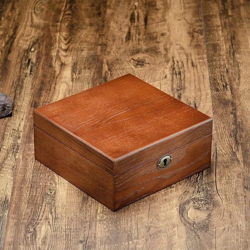 

Luxury Wooden Watch Box Watch Holder Box for Watches Top Jewelry Organizer Box Grids Watch Organizer New