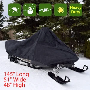 snowmobile cover waterproof dust trailerable sled cover storage anti uv all purpose cover winter motorcyle outdoor 368130121cm free global shipping