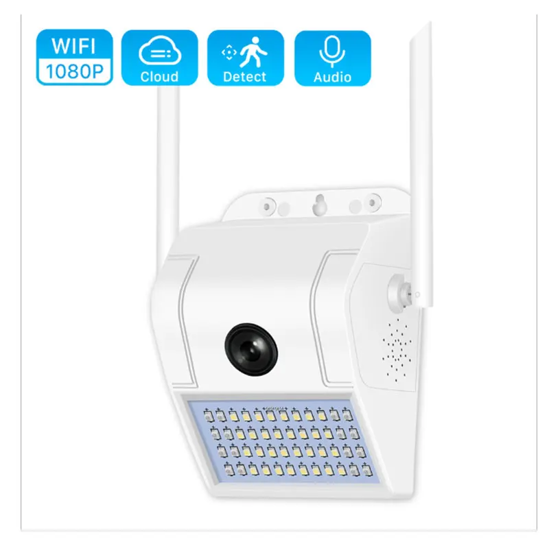 1080P Мини настенная лампа Wifi ip камера HD 2.0MP беспроводная наружная