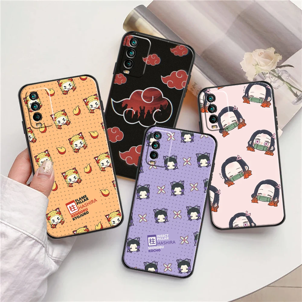 

Phone Case For Xiaomi Redmi Note 9 10 Pro MAX 5G 9i 9AT 9 9T 9A 9C Carcasa Soft TPU FundaFunny Anime Cartoon Setting Back Cover