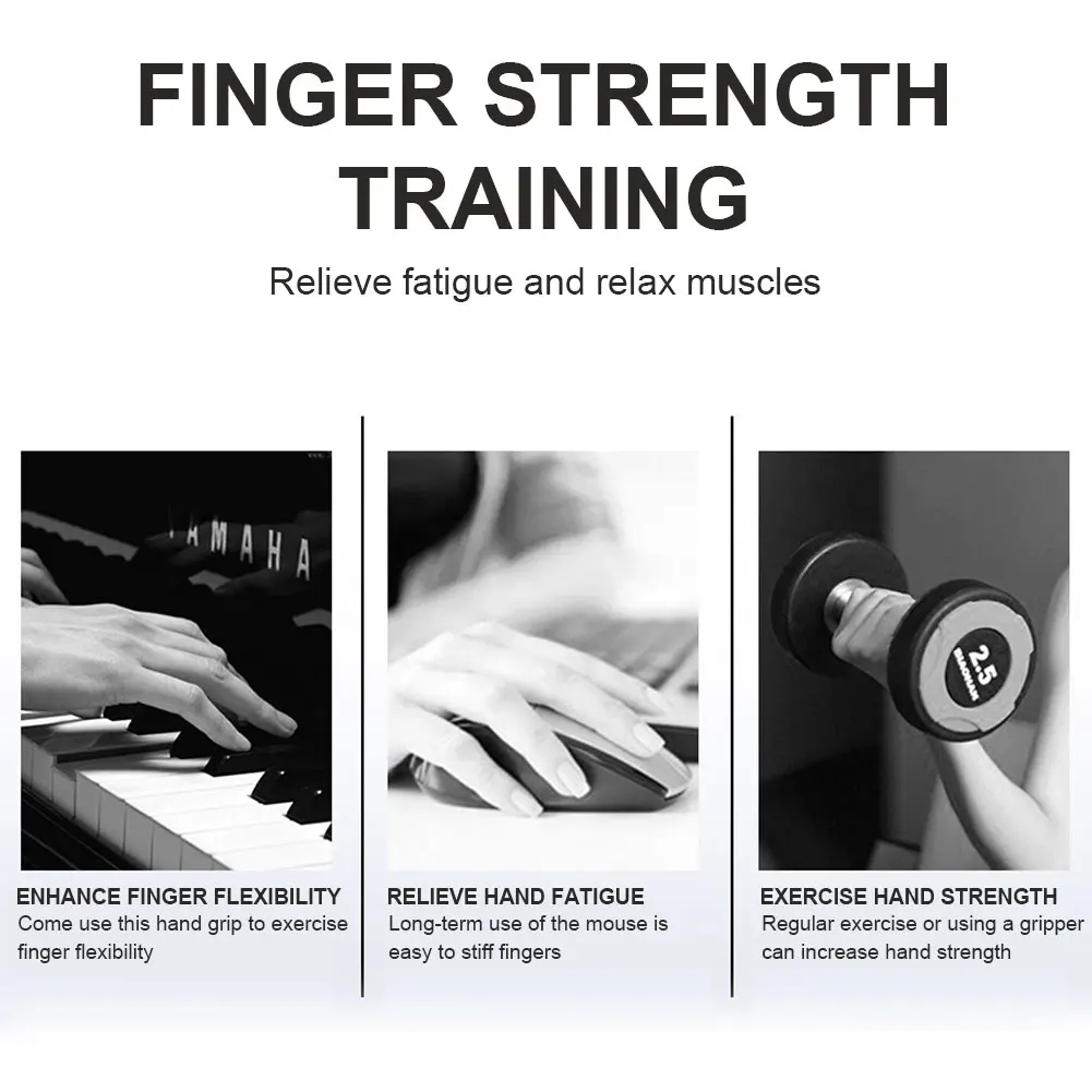 

Hand Grip Strengthener Stress Ball Hand Spring Grip Ball Stress Relief Therapy Squeeze Toy for Adults and Kids Hand Exerciser