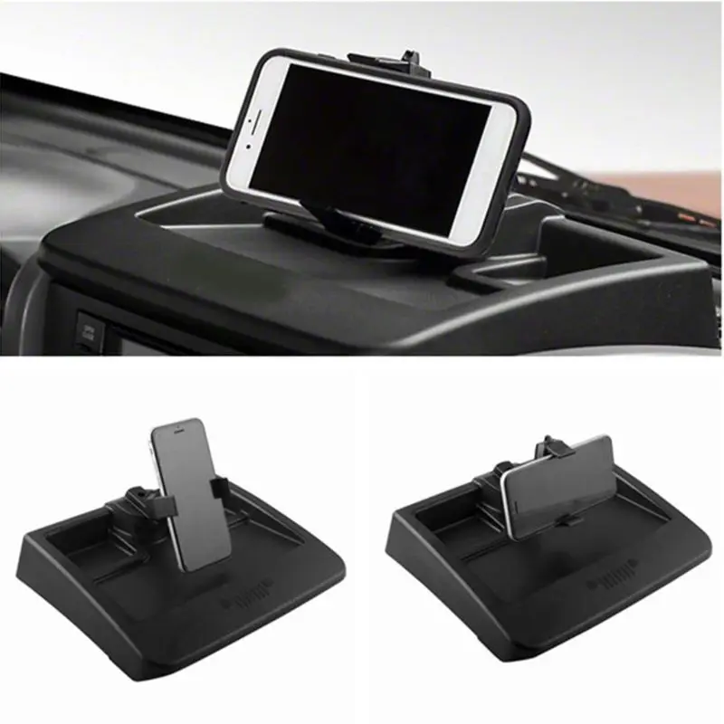 

Car Accessory Rugged Ridge Dash Multi-Mount 360 Phone Holder Mount Bracket Kit for 2007-2010 Wrangler JK XXFF