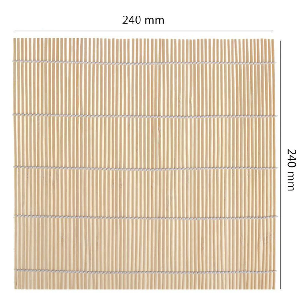 

Sushi Set Bamboo Rolling Mats Rice Paddles Tools Kitchen DIY Accessories