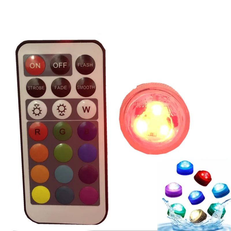 Подводная Ночная лампа ваза чаша бассейн наружный сад вечерние 21 ключ