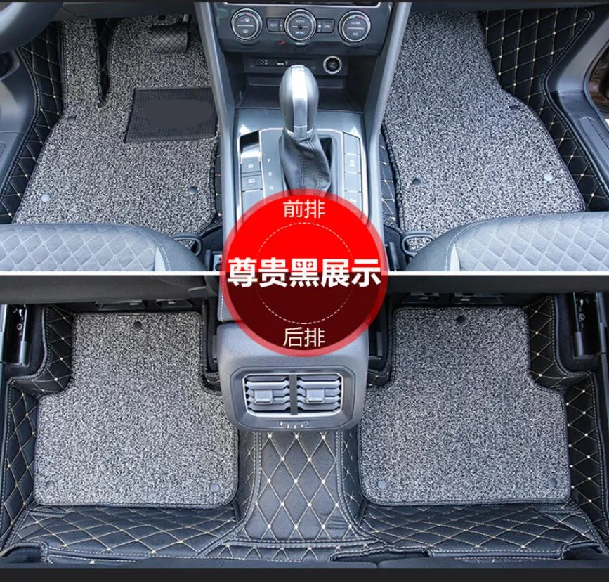 Роскошные 3D напольные коврики из пластика коврик для ног 16-18 VW Volkswagen TIGUAN 2016 2017 2018 |