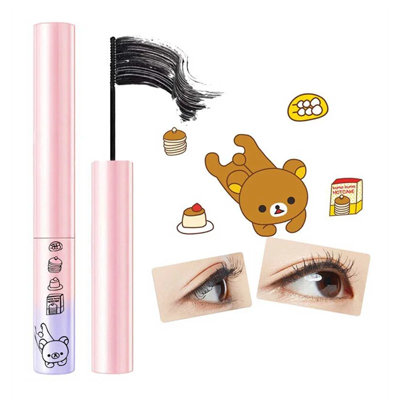 

Waterproof Mascara Long And Thin Brush Head Natural Plant Nourish Eyelashes Eye Makeup Lasting Non-fading Eyelash Liquid
