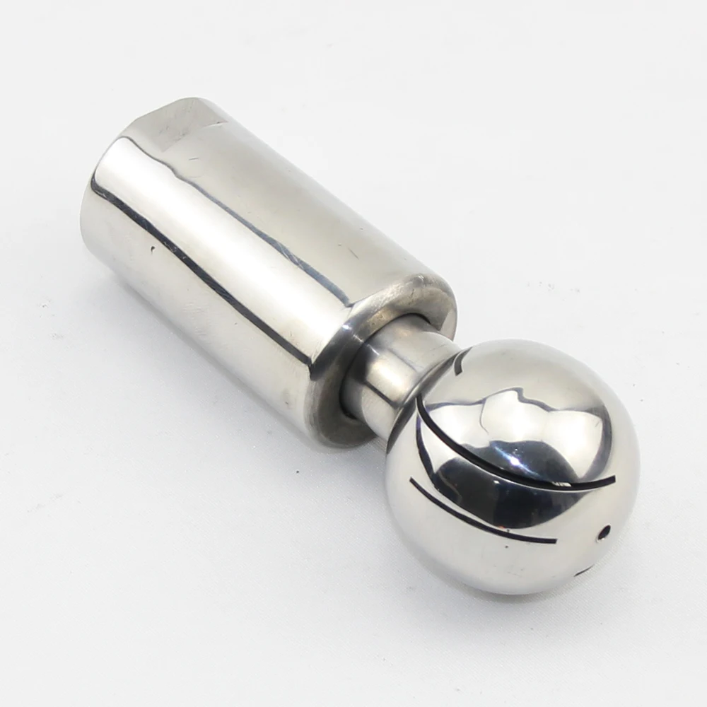 Вращающийся спрей-шар из нержавеющей стали 1/4 дюйма 3/8 1/2 3/4 1-1/2 1-304 BSP с внутренней