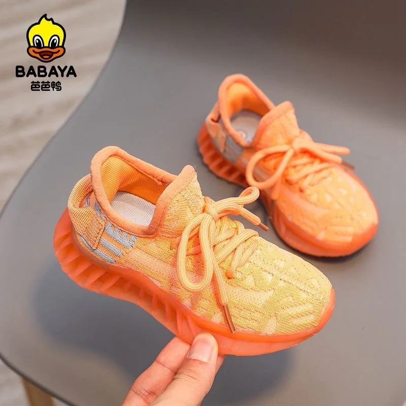 Кроссовки детские для мальчиков и девочек дышащие сетчатые осень 2021 | Детская