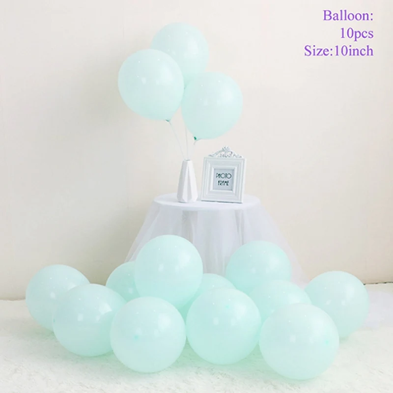 Macaron Balon 1 Taoup детская прозрачная коробка для хранения воздушных шаров с днем рождения принадлежности для детского душа сувениры бумажная картонная коробка подарочная упаковка - Цвет: Macaron Balon 1