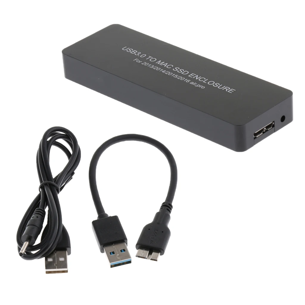 USB 3.0 to SSD Enclosure Laptop External Hard Disk Adapters Case for Macbook Air/Pro | Компьютеры и офис