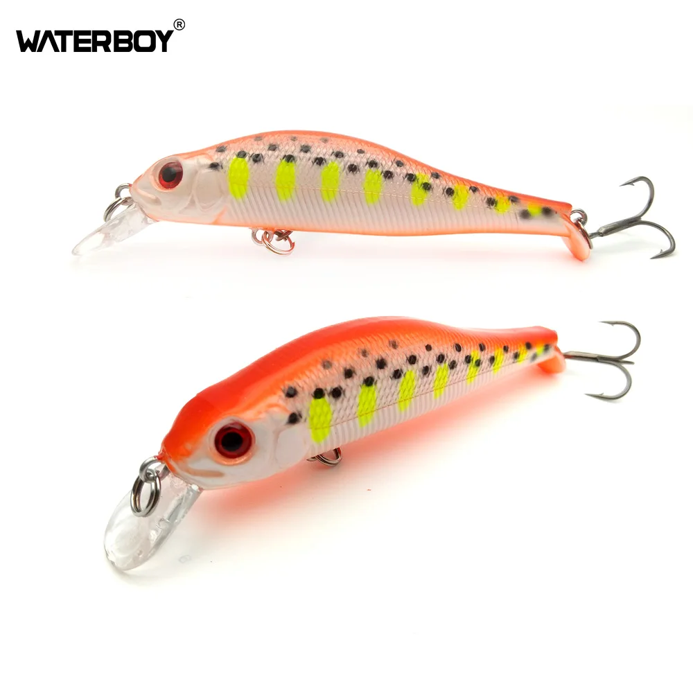 WATERBOY TW 8 см 10 г RipStop jerkbaitclassic Lifelike Wobbler приманка для плавания красочный спрей