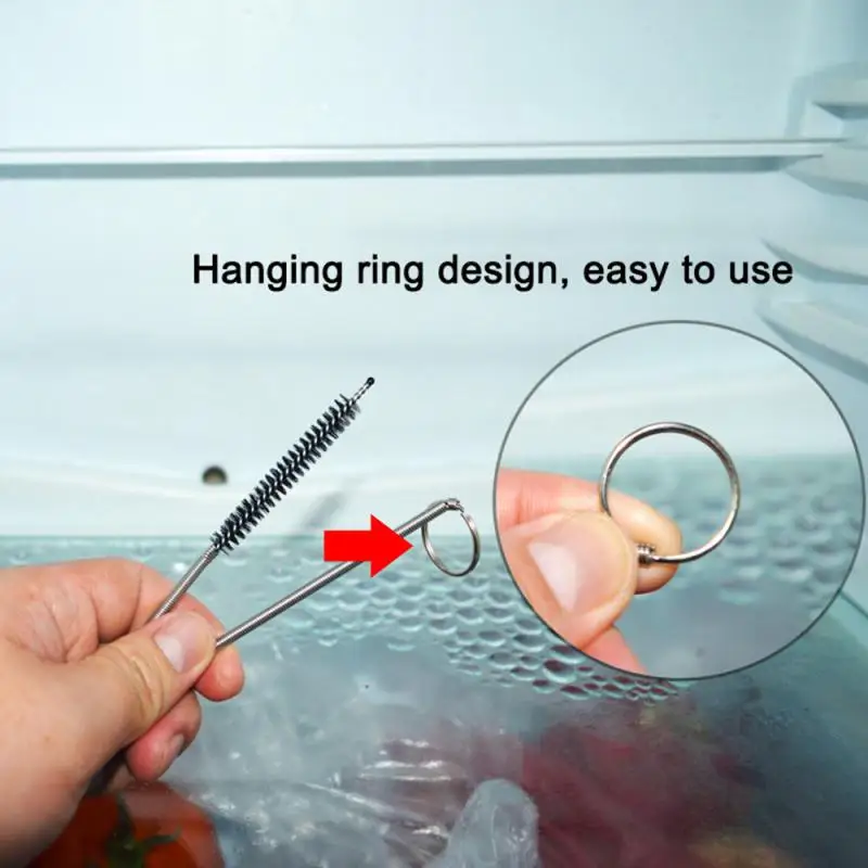 90 см/155 см Гибкий холодильник из нержавеющей стали щетка для чистки холодильника