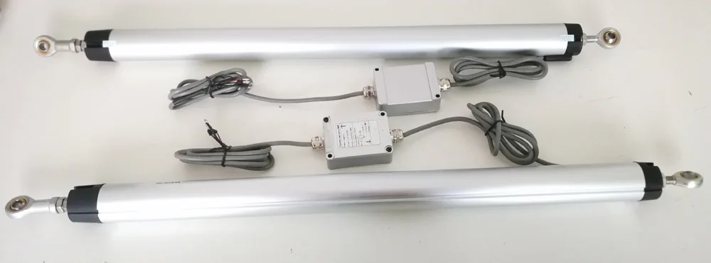 

linear position travel sensor with fisheye connector Balljoint stroke 200mm 300mm 350mm 450mm LVDT sensor