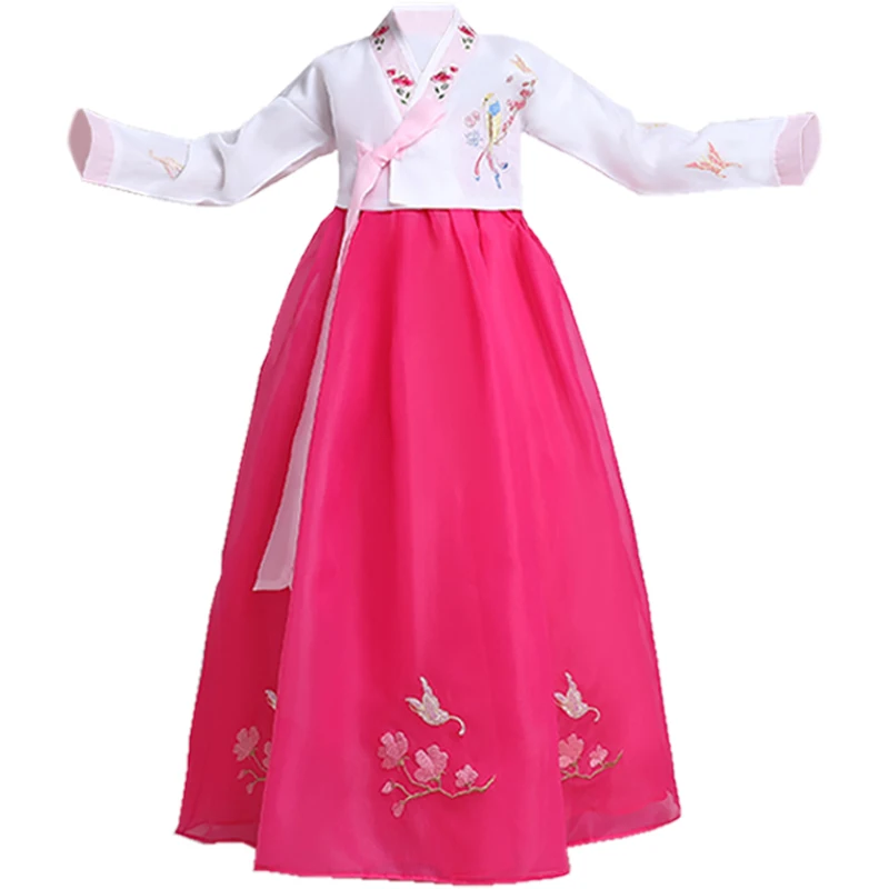 Детский классический костюм Hanbok для сценического шоу корейское Дворцовое