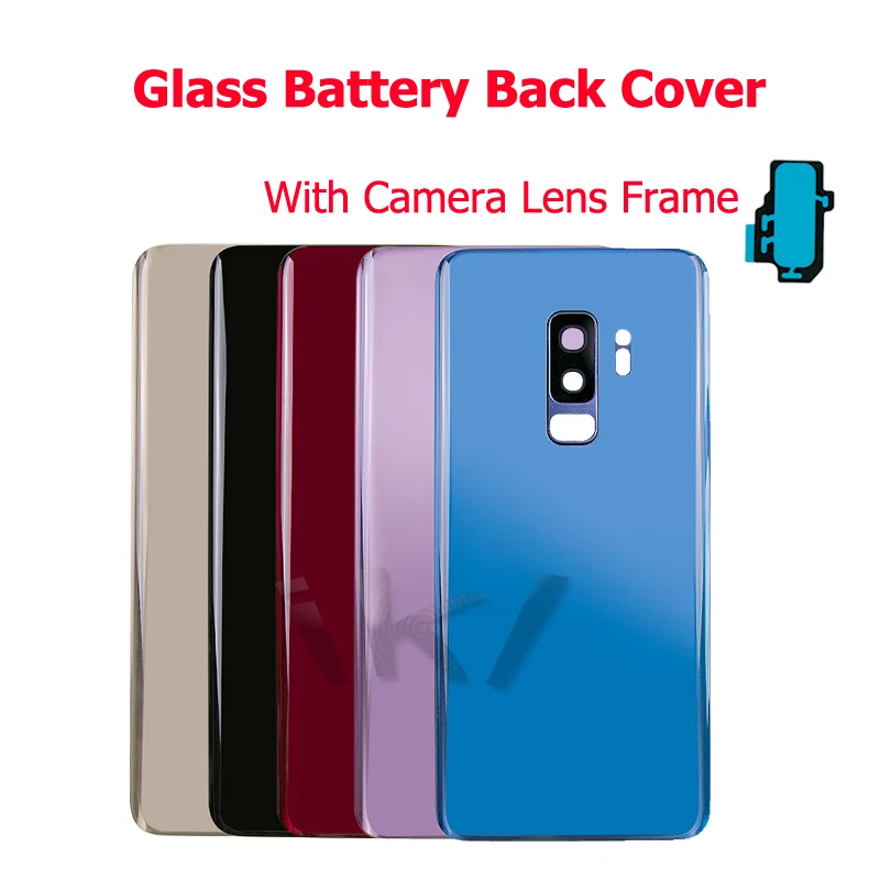 Reemplazo de la cubierta trasera de la bater&iacute;a G965, montaje LCD para Samsung Galaxy S9 Plus G965F, pantalla t&aacute;ctil, digitalizador con marco-1